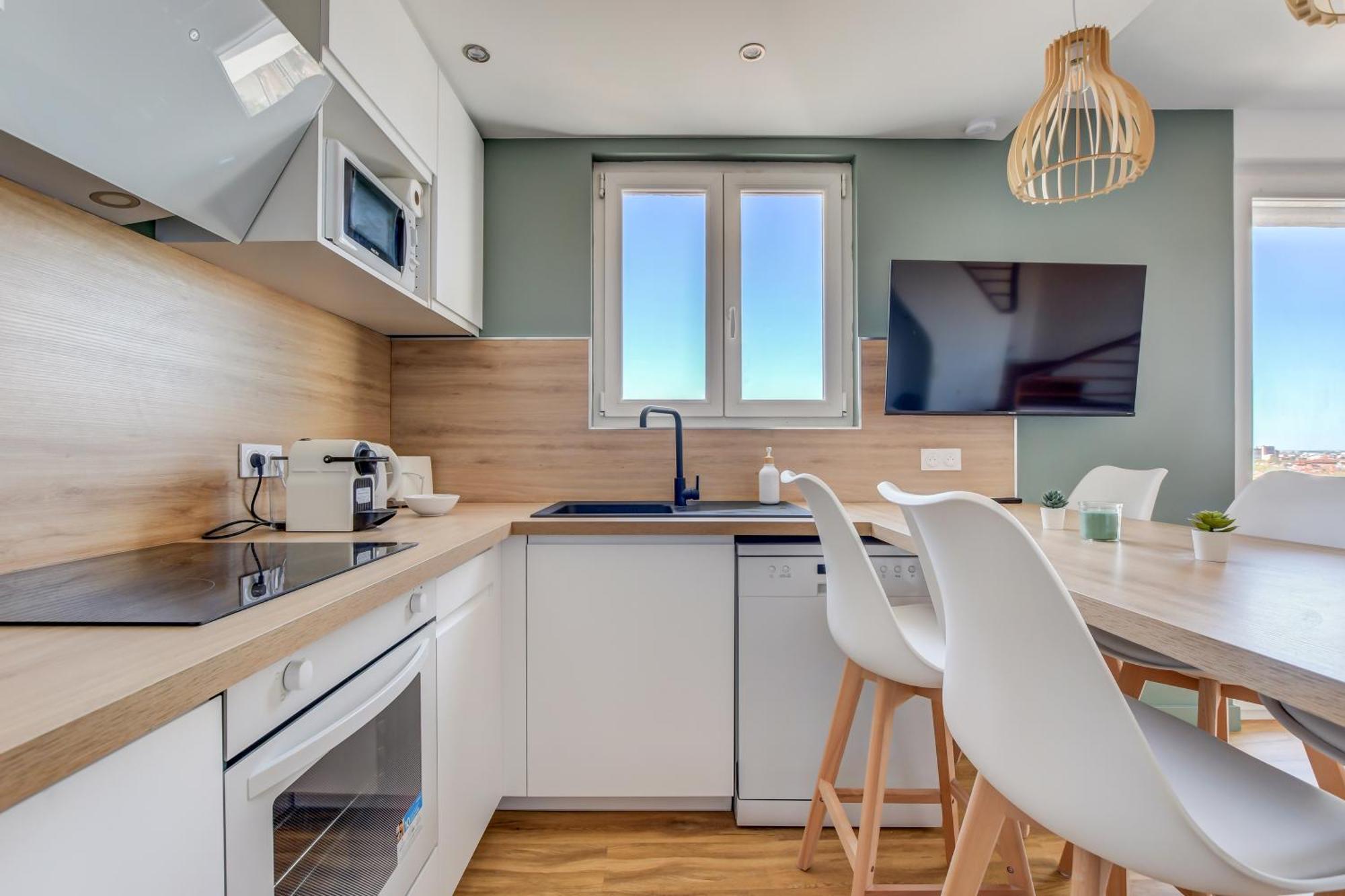 Sunset Duplex - Grand-Rond, Jardin Des Plantes, Centre-Ville, 2 Bdrs 60M2, Ac, Free Public Car Park 200M Away, Netflix - T3 60M2 Avec Clim, Parking Public Gratuit A 200M トゥールーズ エクステリア 写真